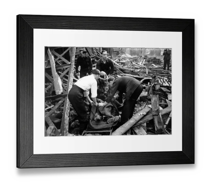 Framed Print : Man Rescued Framed Print : Man Rescued
