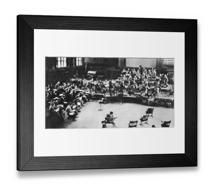 Framed Print : Orchestra Rehearsal Framed Print : Orchestra Rehearsal