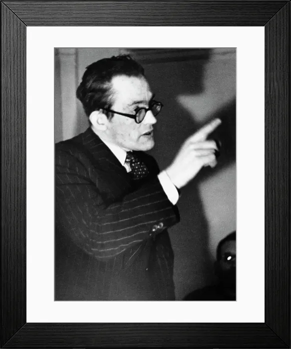 Framed Print : Michael Foot Framed Print : Michael Foot