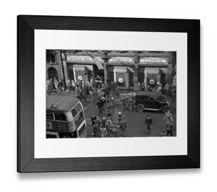 Framed Print : Rainbow Corner Framed Print : Rainbow Corner