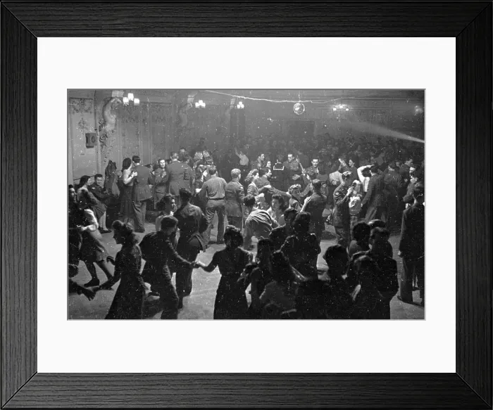 Framed Print : Dancing GIs Framed Print : Dancing GIs