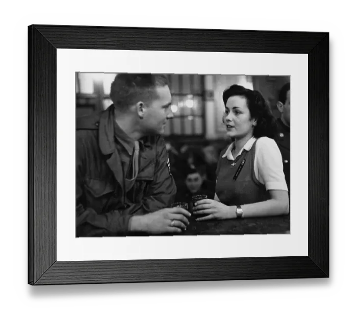 Framed Print : Sharing A Drink Framed Print : Sharing A Drink