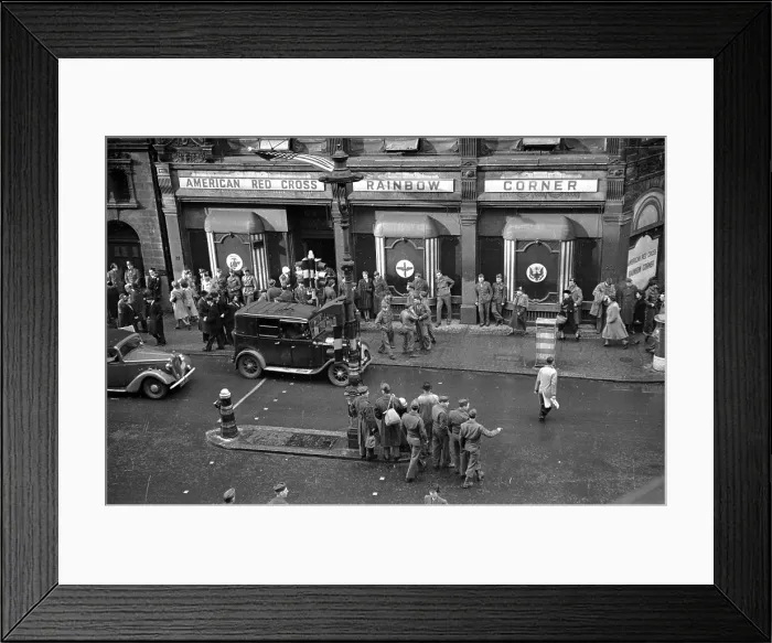 Framed Print : Rainbow Corner Framed Print : Rainbow Corner