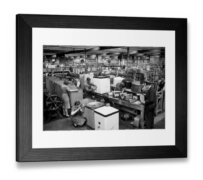 Framed Print : Washing Machines Framed Print : Washing Machines