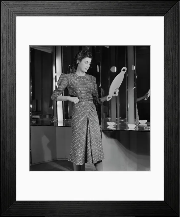 Framed Print : Norman Hartnell Dress Framed Print : Norman Hartnell Dress