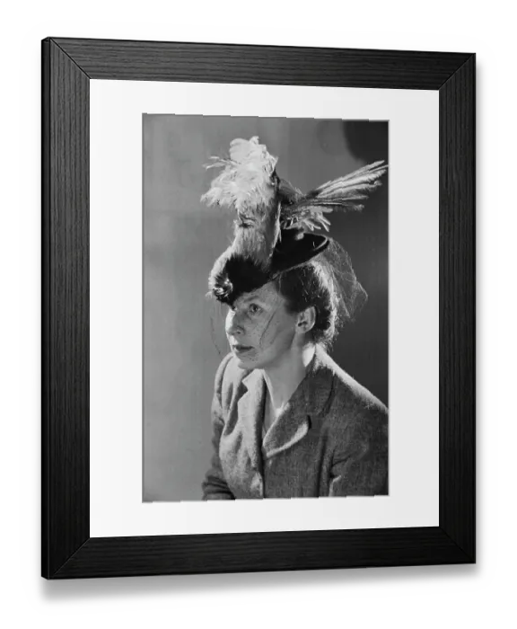 Framed Print : Post-War British Millinery Framed Print : Post-War British Millinery