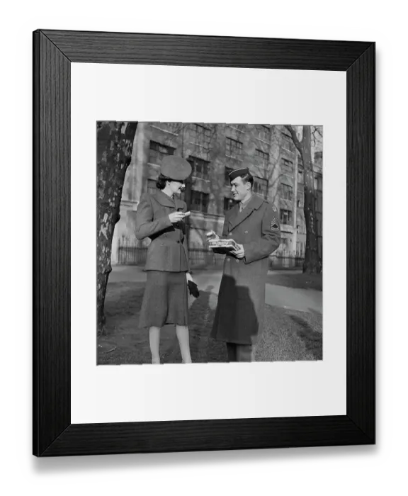 Framed Print : Wartime Fashion Framed Print : Wartime Fashion