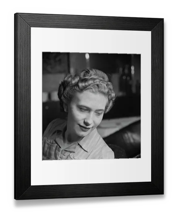 Framed Print : Newly-Permed Hair Framed Print : Newly-Permed Hair