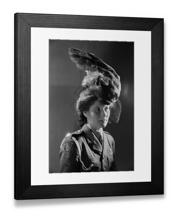 Framed Print : Post-War British Millinery Framed Print : Post-War British Millinery