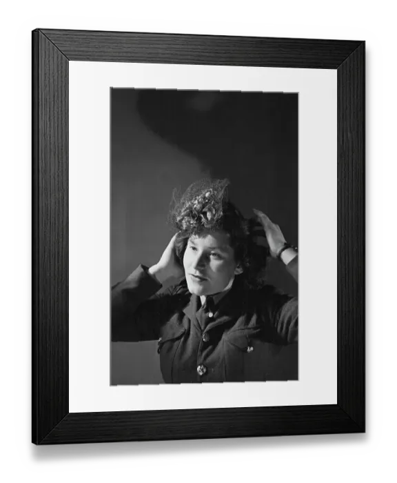 Framed Print : Post-War British Millinery Framed Print : Post-War British Millinery