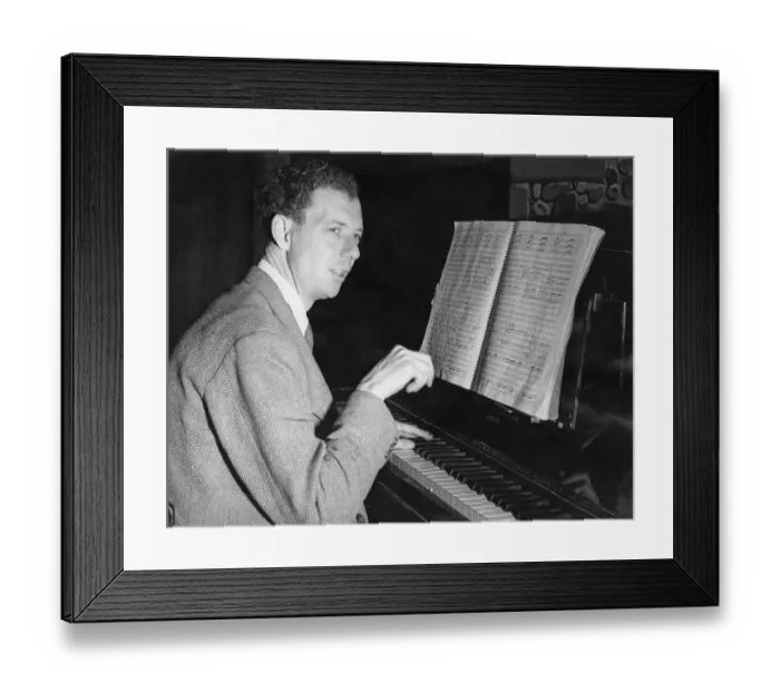 Framed Print : Benjamin Britten Framed Print : Benjamin Britten