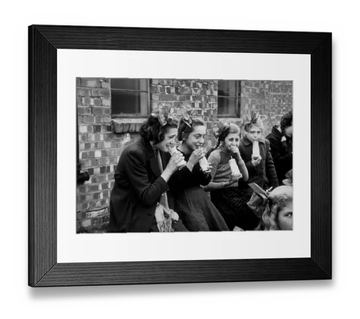 Framed Print : Milk Break Framed Print : Milk Break