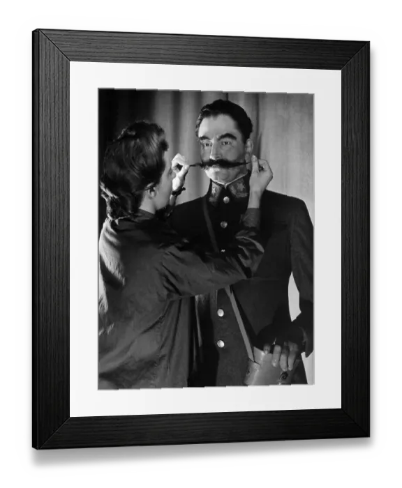 Framed Print : Marshal's Moustache Framed Print : Marshal's Moustache