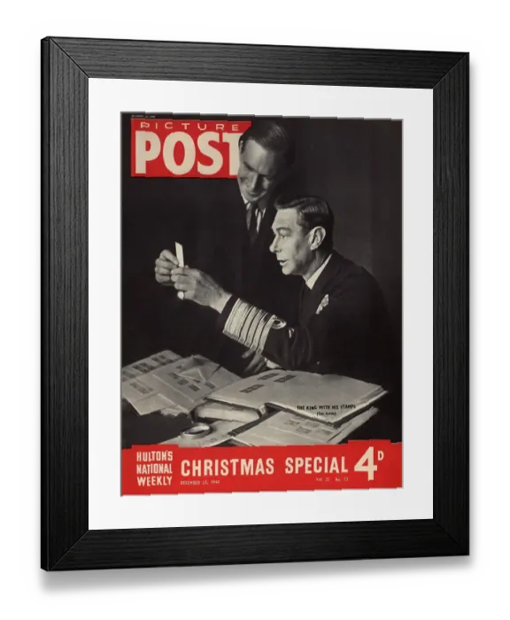 Framed Print : Royal Philatelist Framed Print : Royal Philatelist