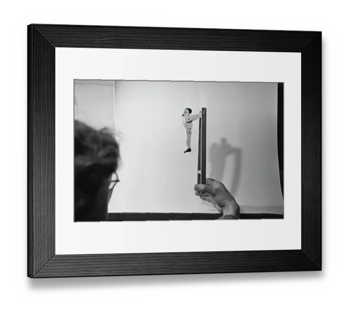 Framed Print : Homemade Acrobat Toy Framed Print : Homemade Acrobat Toy