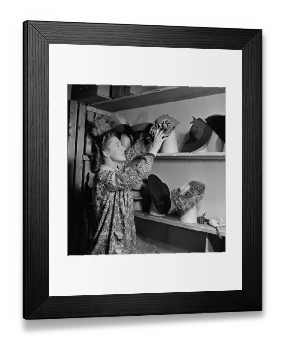 Framed Print : Newly-Made Hat Framed Print : Newly-Made Hat