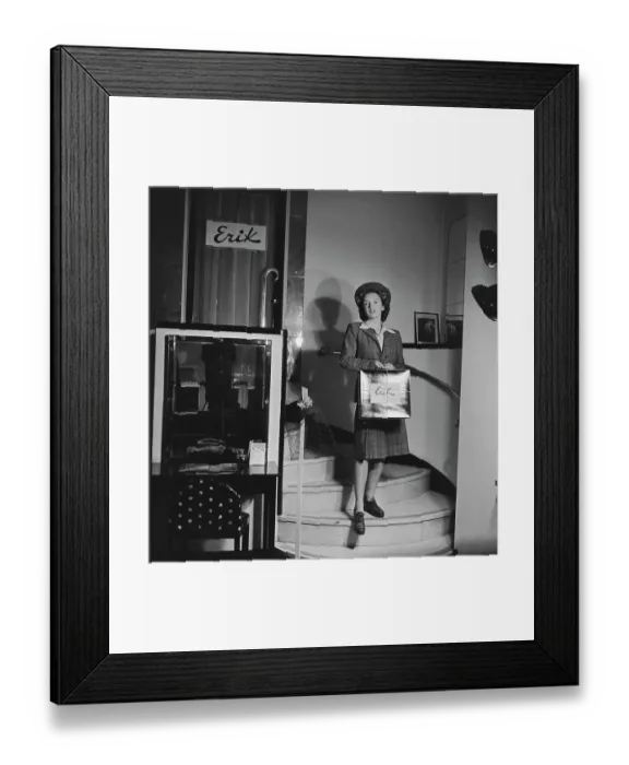 Framed Print : Arriving For Work Experience Framed Print : Arriving For Work Experience