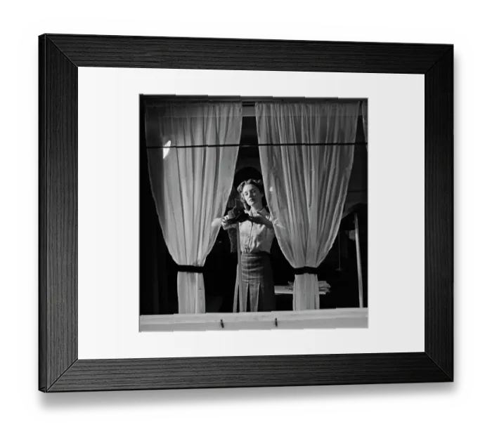 Framed Print : Millinery Student Framed Print : Millinery Student