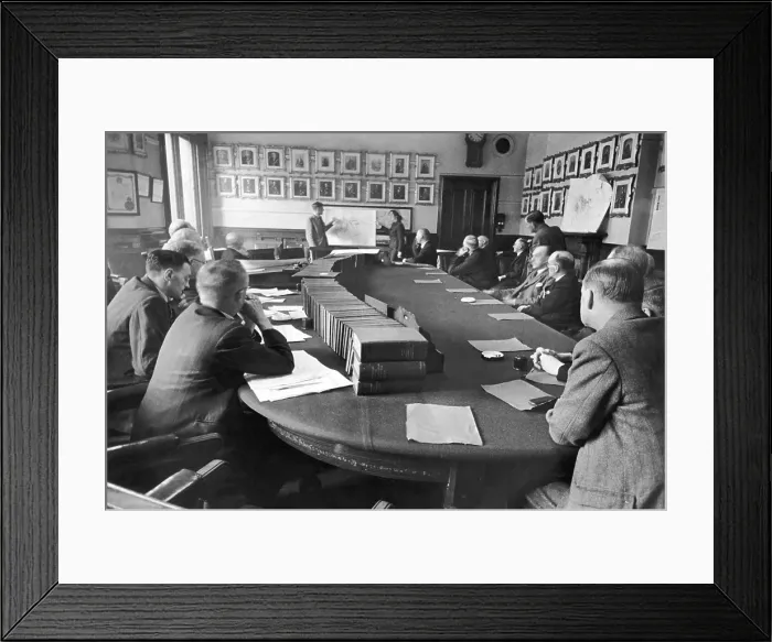 Framed Print : Town Planning