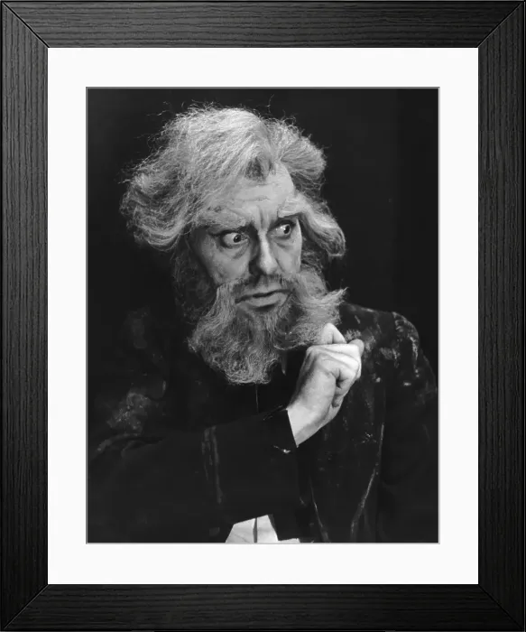 Framed Print : Peer Gynt. Ralph Richardson (1902 - 1983) plays the title role in an Old