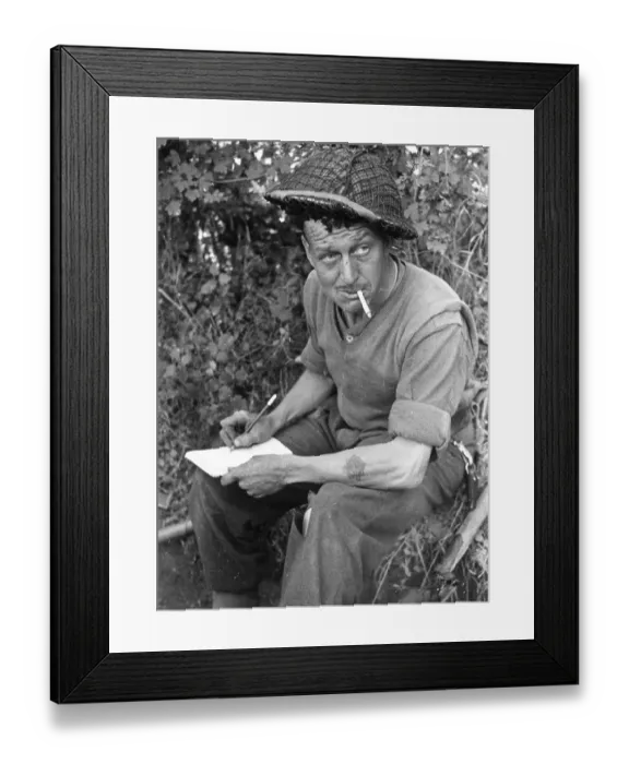 Framed Print : A Letter Home