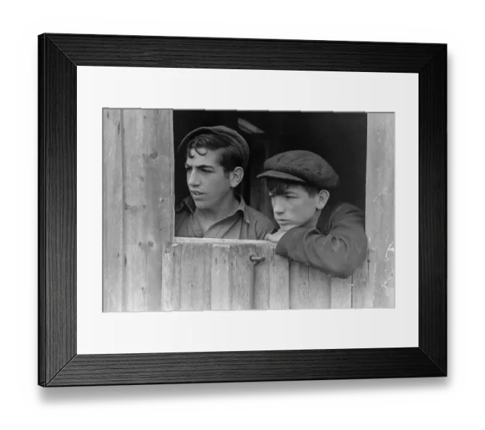 Framed Print : Stable Boys Framed Print : Stable Boys