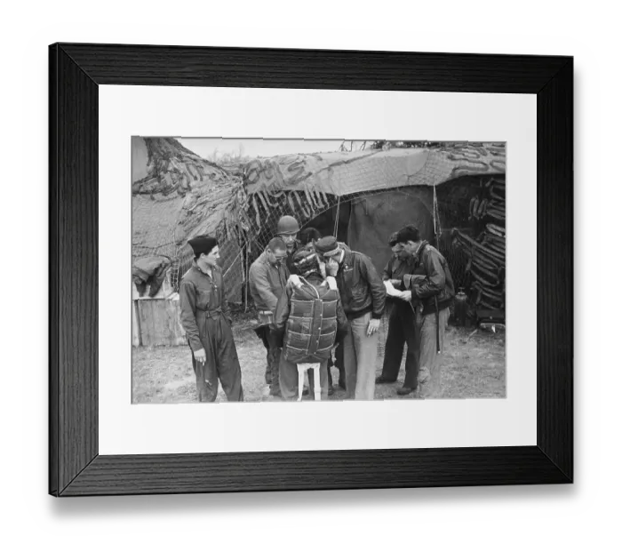Framed Print : US Airforce Personnel Framed Print : US Airforce Personnel