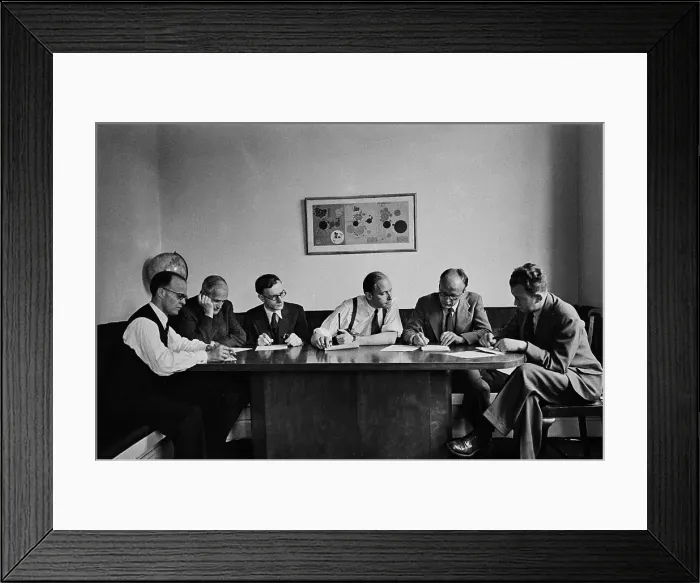 Framed Print : British Institute Of Public Opinion, 1944 Framed Print : British Institute Of Public Opinion, 1944