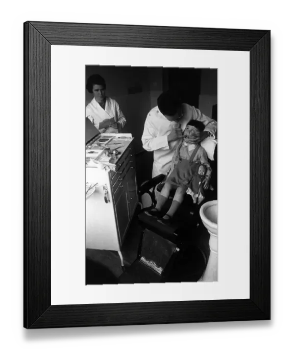 Framed Print : Dental Check Framed Print : Dental Check