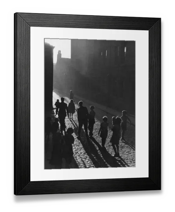 Framed Print : Cobbled Street Framed Print : Cobbled Street