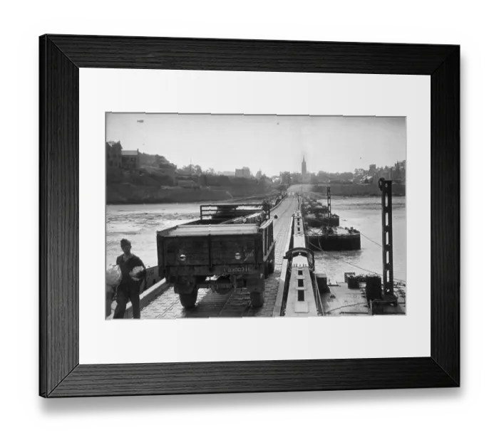 Framed Print : Mulberry Harbour