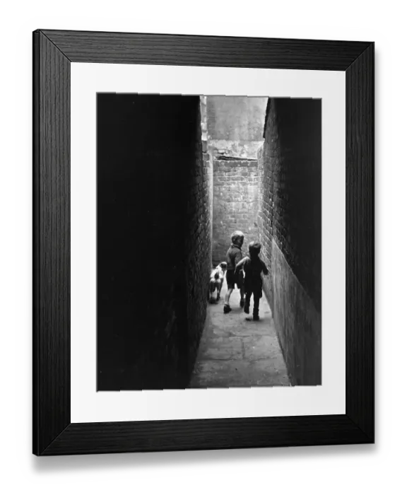 Framed Print : Urban Children Framed Print : Urban Children