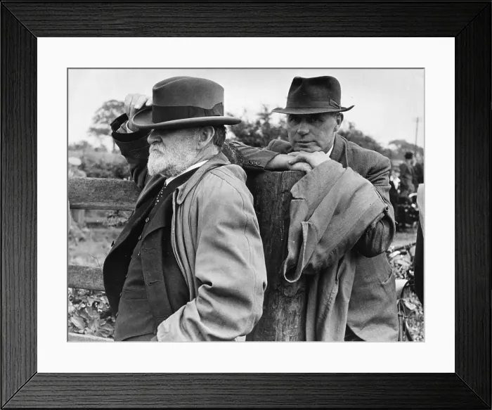 Framed Print : Re-Enactment Watchers Framed Print : Re-Enactment Watchers