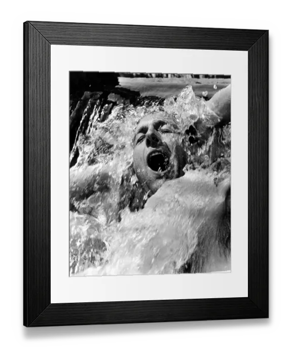 Framed Print : Water Yawn Framed Print : Water Yawn