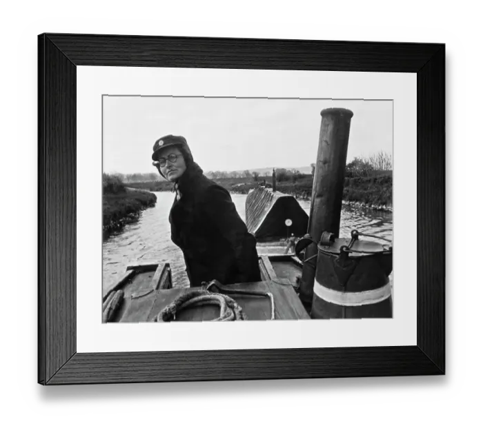 Framed Print : Female Barge Crew In Wartime Framed Print : Female Barge Crew In Wartime