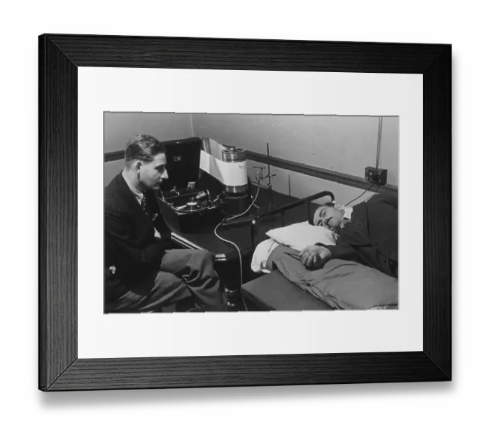 Framed Print : Psychiatric Patient