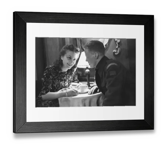 Framed Print : Wartime Chat Framed Print : Wartime Chat