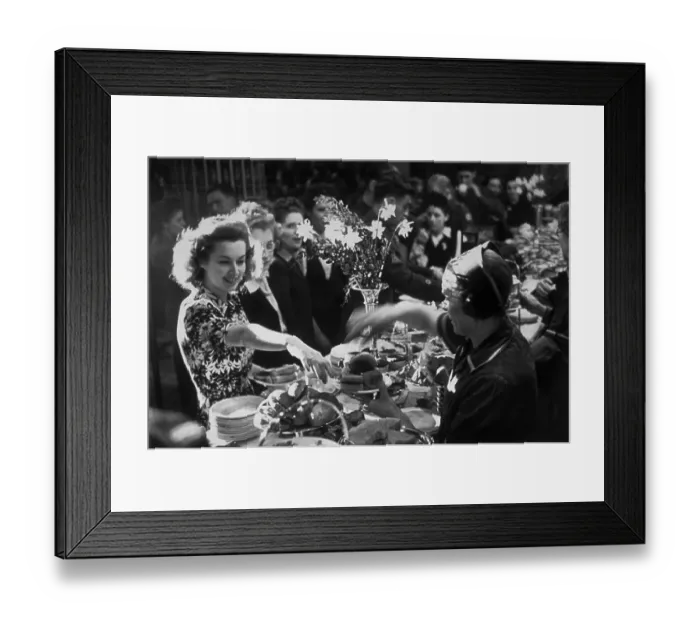Framed Print : At The Buffet Framed Print : At The Buffet