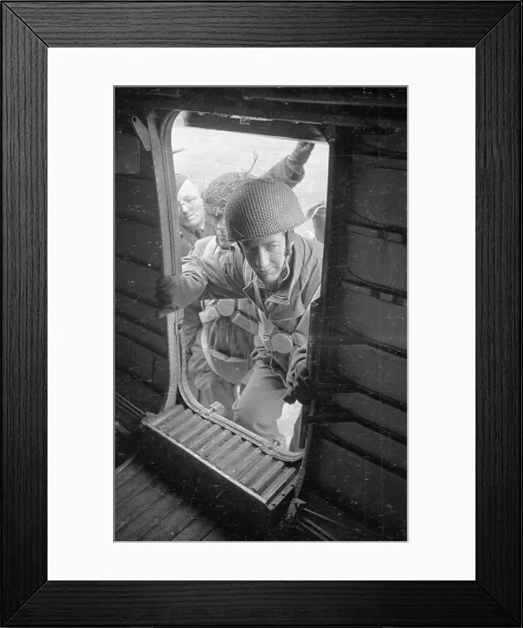 Framed Print : Paratroopers
