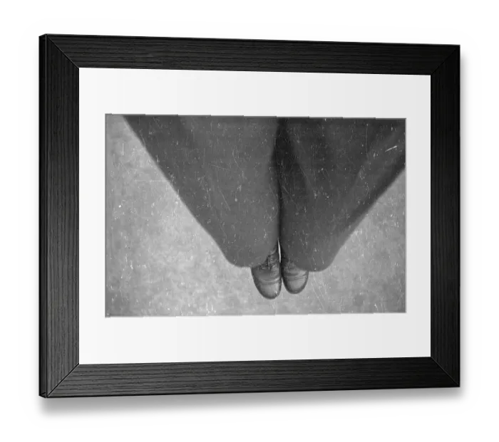 Framed Print : Pair Of Feet