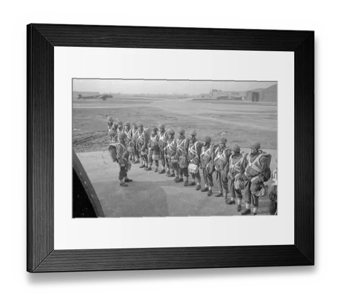 Framed Print : Final Briefing