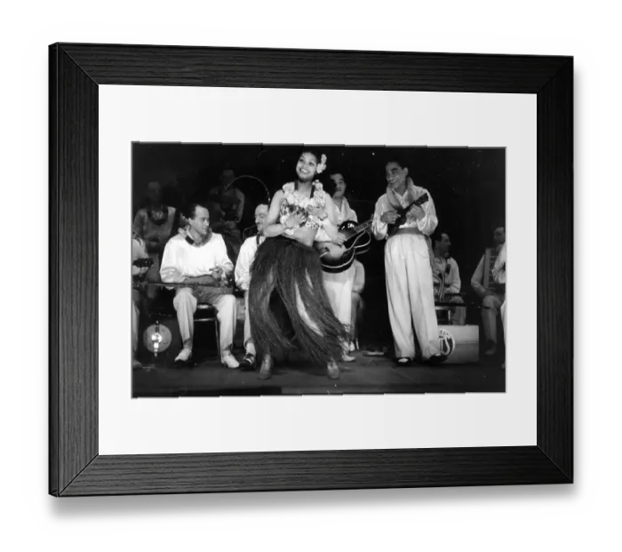Framed Print : Hawaiian Band Framed Print : Hawaiian Band