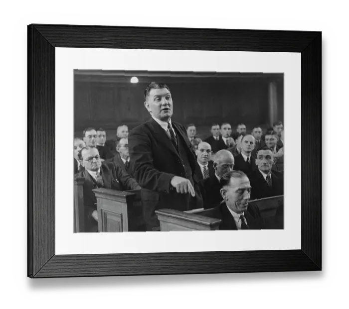 Framed Print : Delegate From Houghton Framed Print : Delegate From Houghton