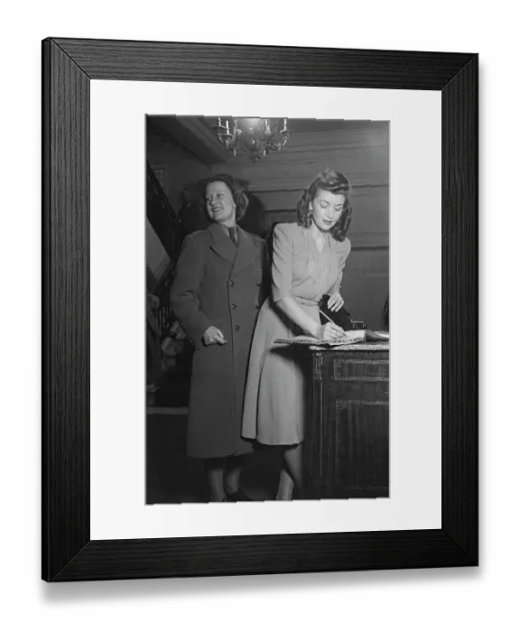 Framed Print : Spring Fashions In Wartime