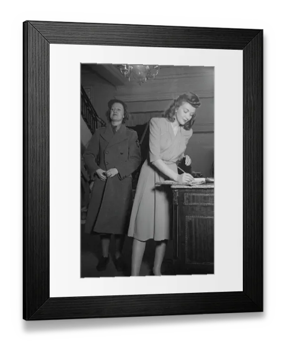 Framed Print : Spring Fashions In Wartime Framed Print : Spring Fashions In Wartime