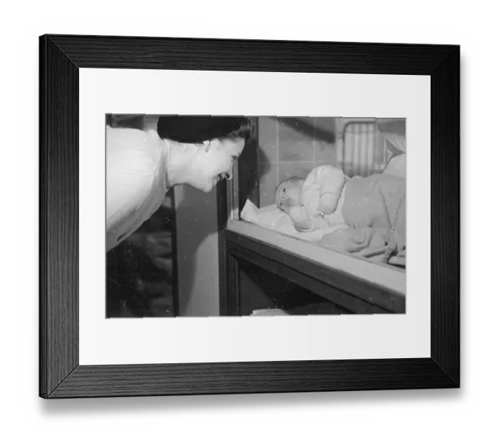 Framed Print : Isolation Baby Framed Print : Isolation Baby