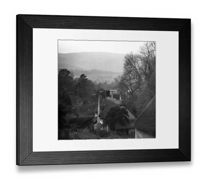 Framed Print : Thatched Village Framed Print : Thatched Village