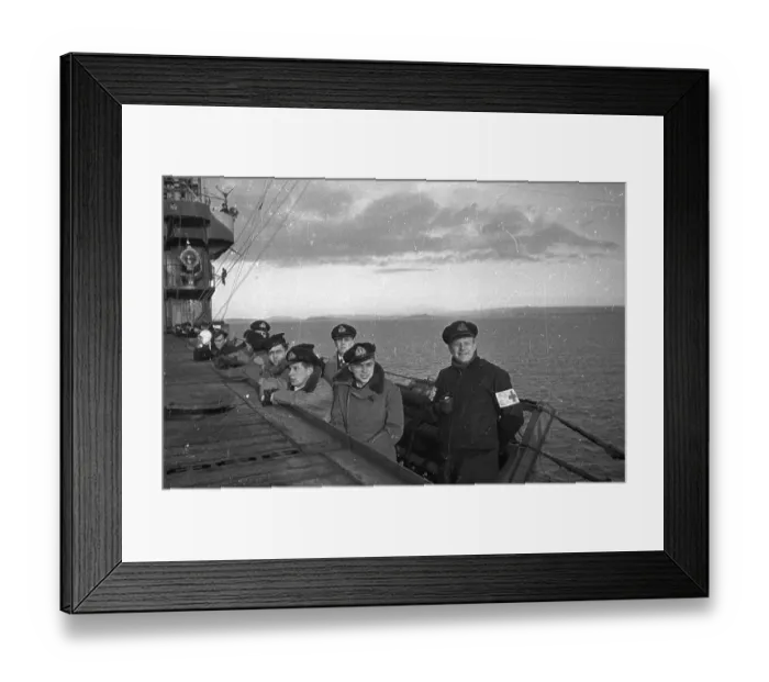Framed Print : Line The Decks Framed Print : Line The Decks