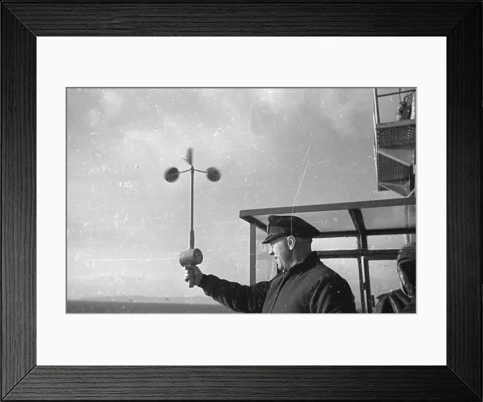 Framed Print : Checking Wind Speed Framed Print : Checking Wind Speed
