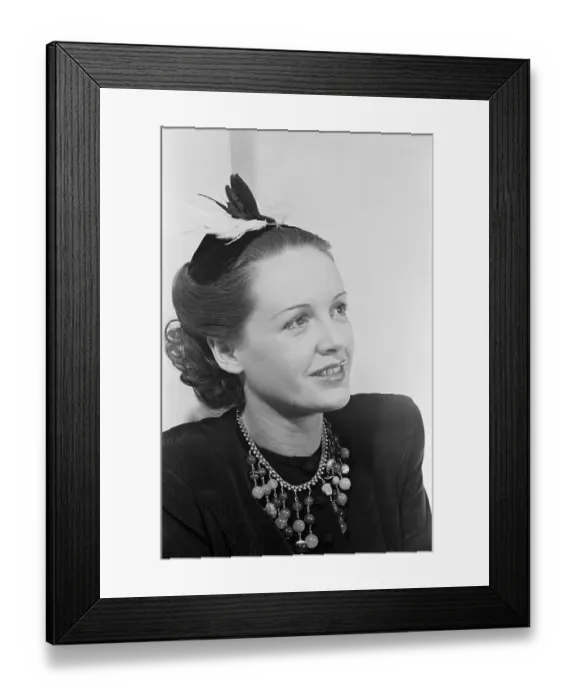 Framed Print : New Hairstyle